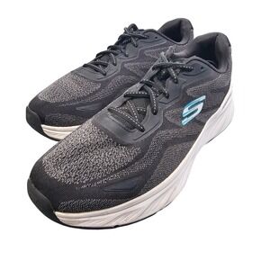 Skechers Edgeride Rekton Men's 13 Black Relaxed Fit Running Walking Shoes 232841